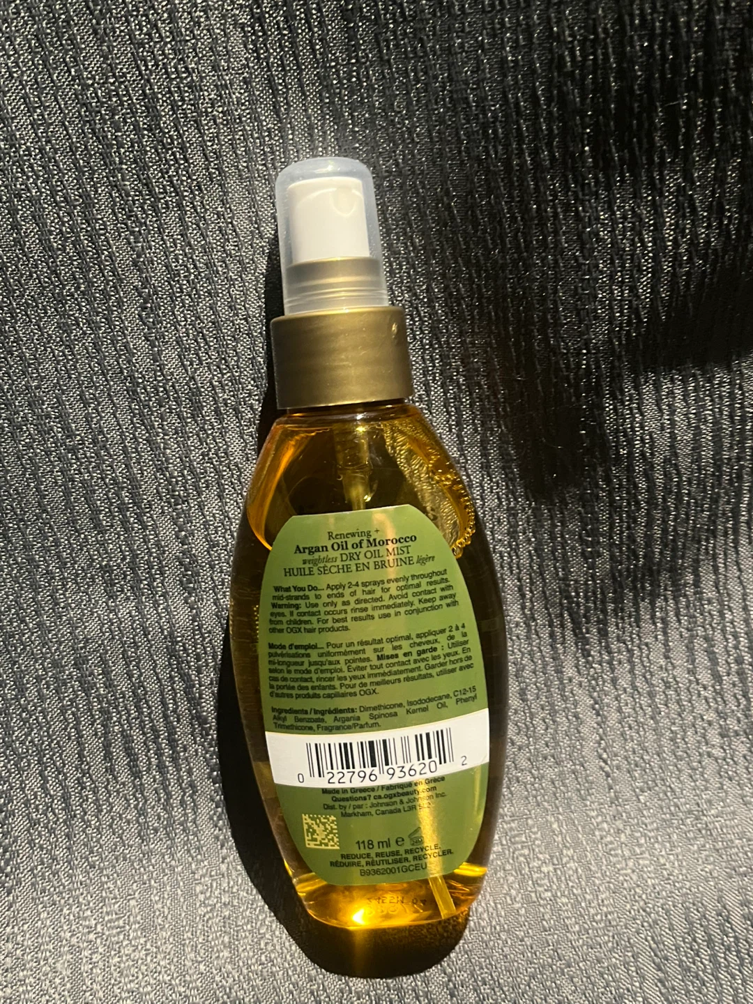OGX Renewing Argan Oil of Morocco Dry Oil Mist 118ml - photo 2