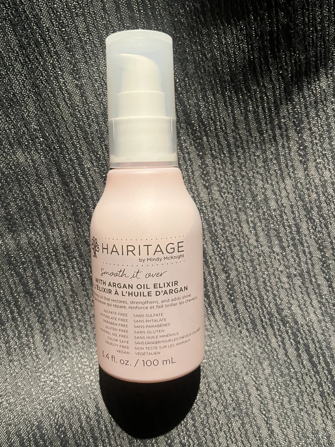 HAIRITAGE by Mindy McKnight Smooth It Over Argan Oil Elixir