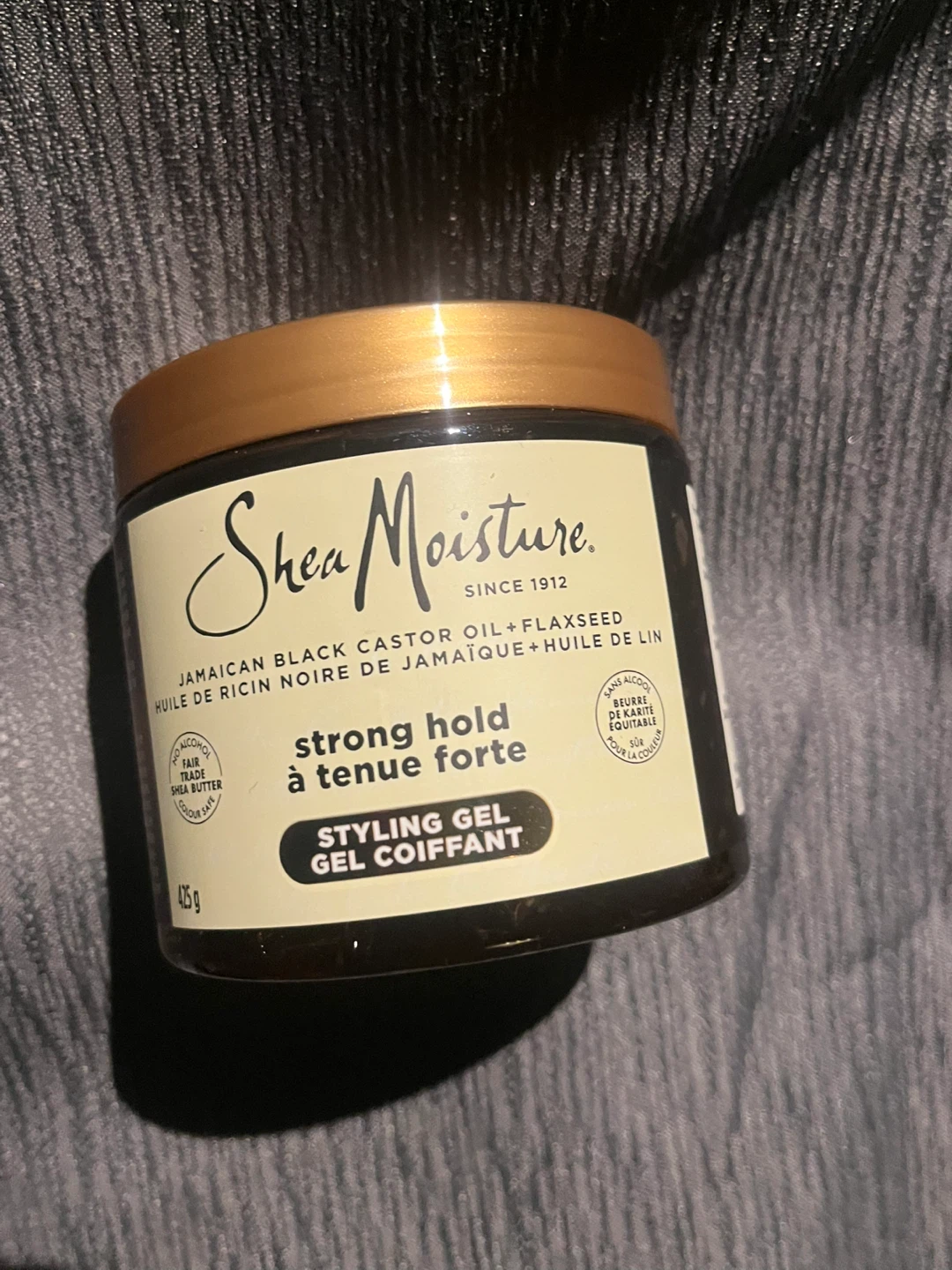 Shea Moisture Strong Hold Styling Gel