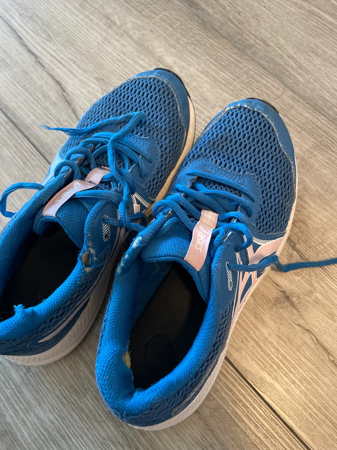 ASICS Youth Blue Running Shoes
