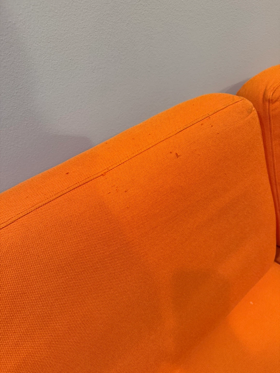 Comfy Orange Couch - photo 5