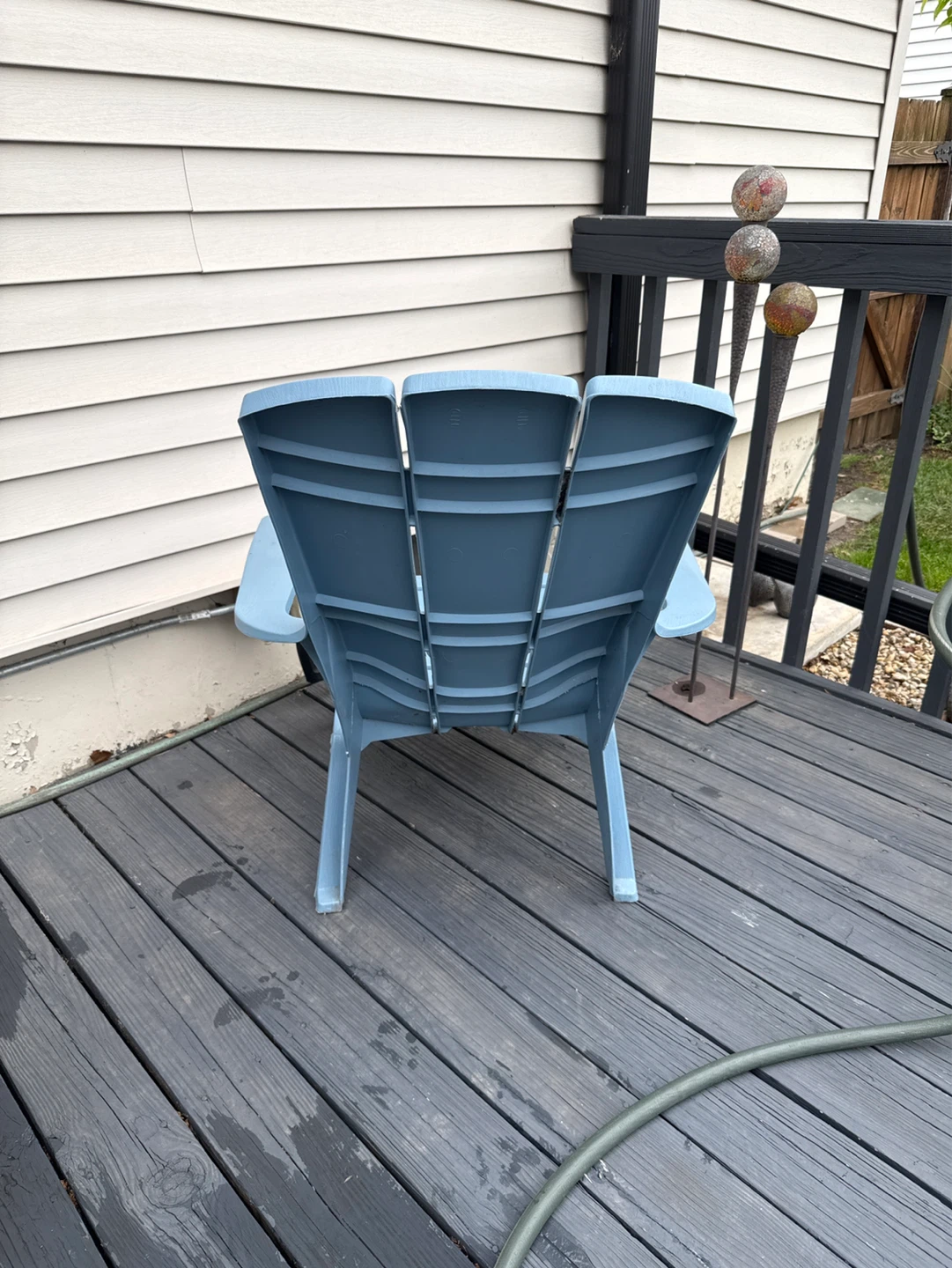 Blue Adirondack Chair - photo 4