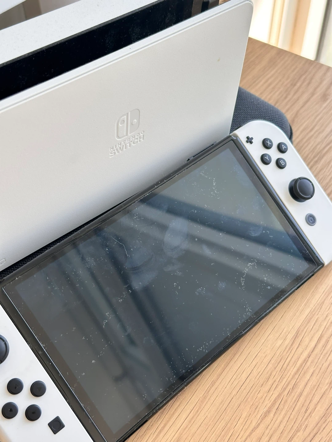 Nintendo Switch OLED Model with Zelda & Super Smash Bros. Games