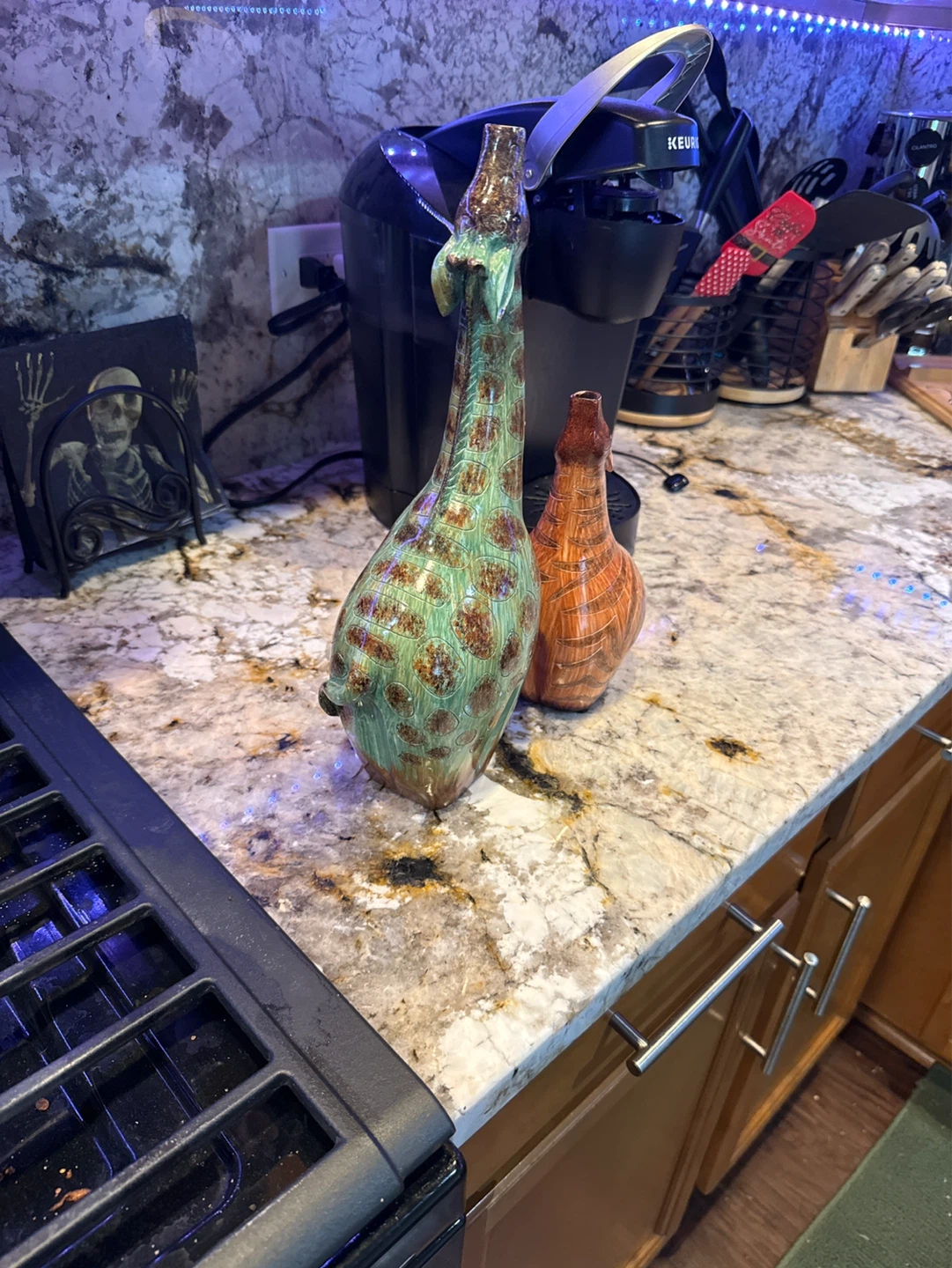 Ceramic Giraffe Figurines - photo 3