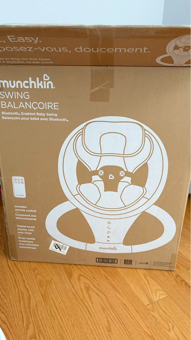 Munchkin Bluetooth Enabled Baby Swing