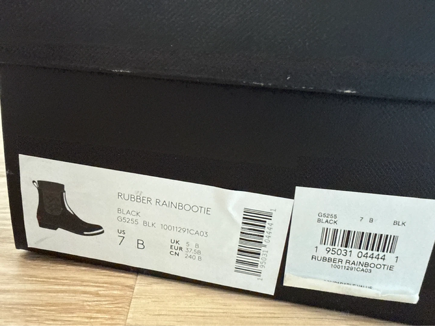 Coach Rubber Rainbootie - Black - photo 3