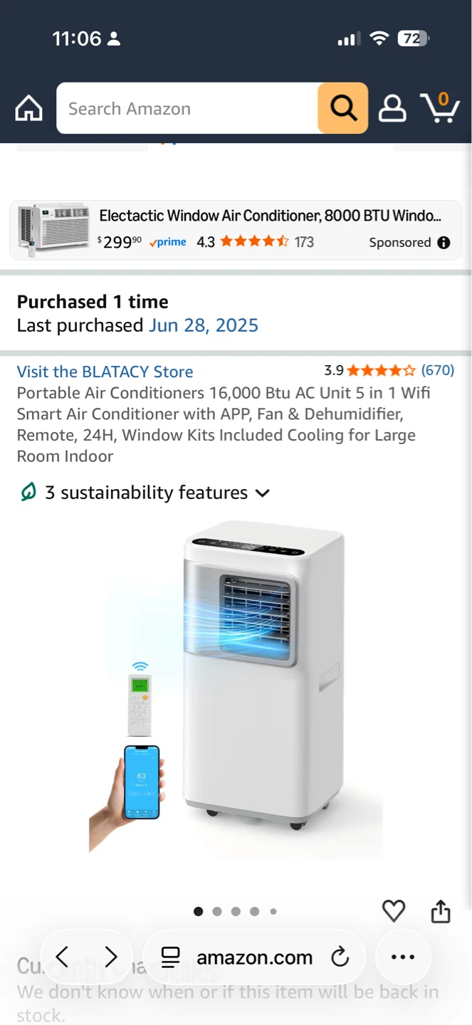 Portable Air Conditioner 16000 BTU AC Unit - photo 2