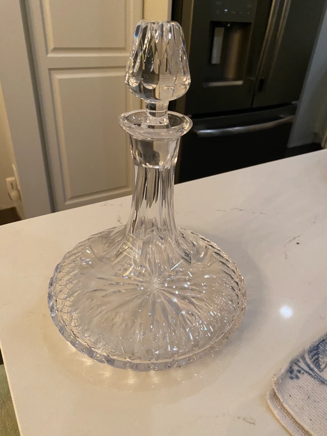 Crystal Decanter with Stopper