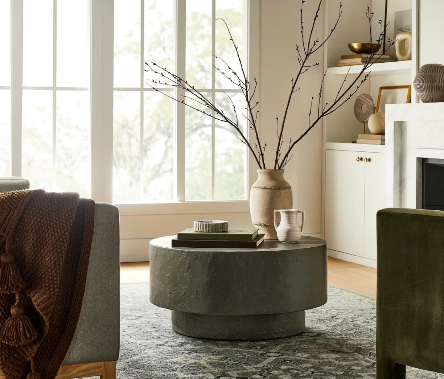 32" Arbon Coffee Table Gray  Threshold Studio McGee - photo 4