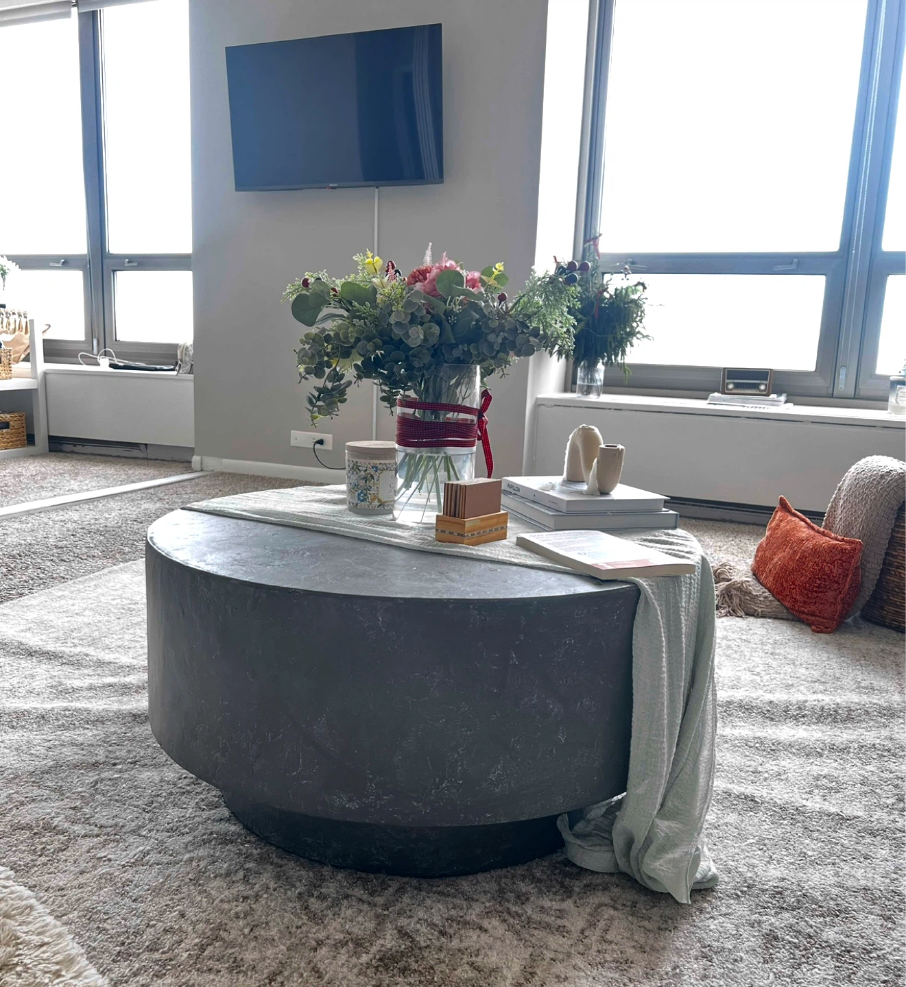 32" Arbon Coffee Table Gray  Threshold Studio McGee