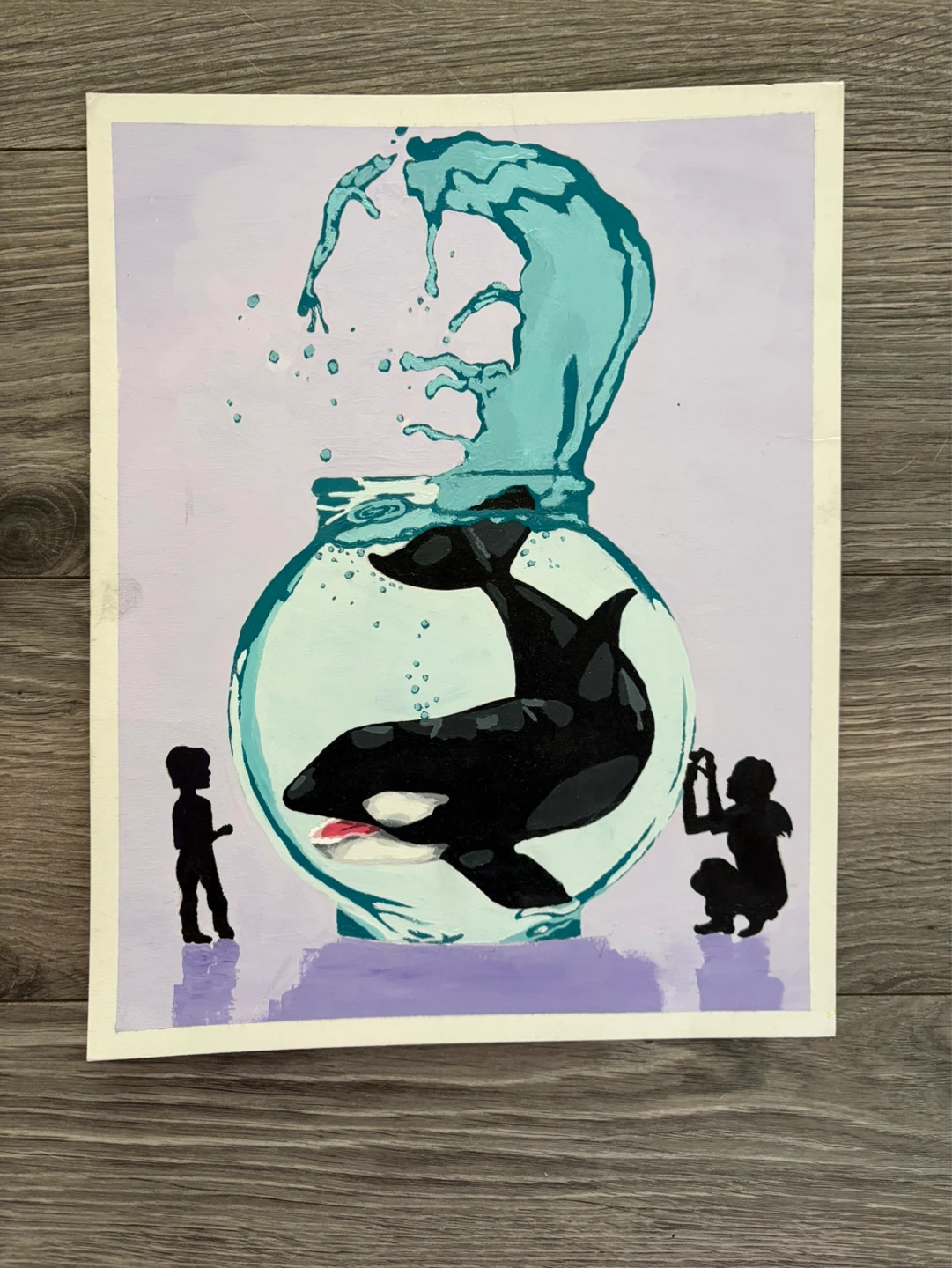 Original hand painted art - photo 2