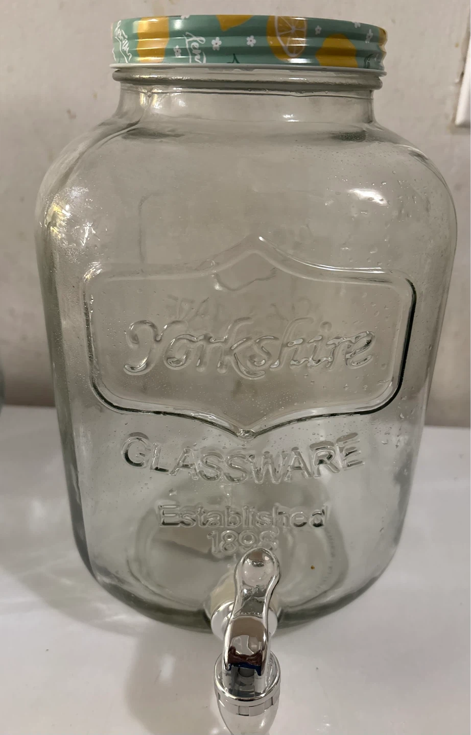 Yorkshire Glassware Beverage Dispenser - photo 2