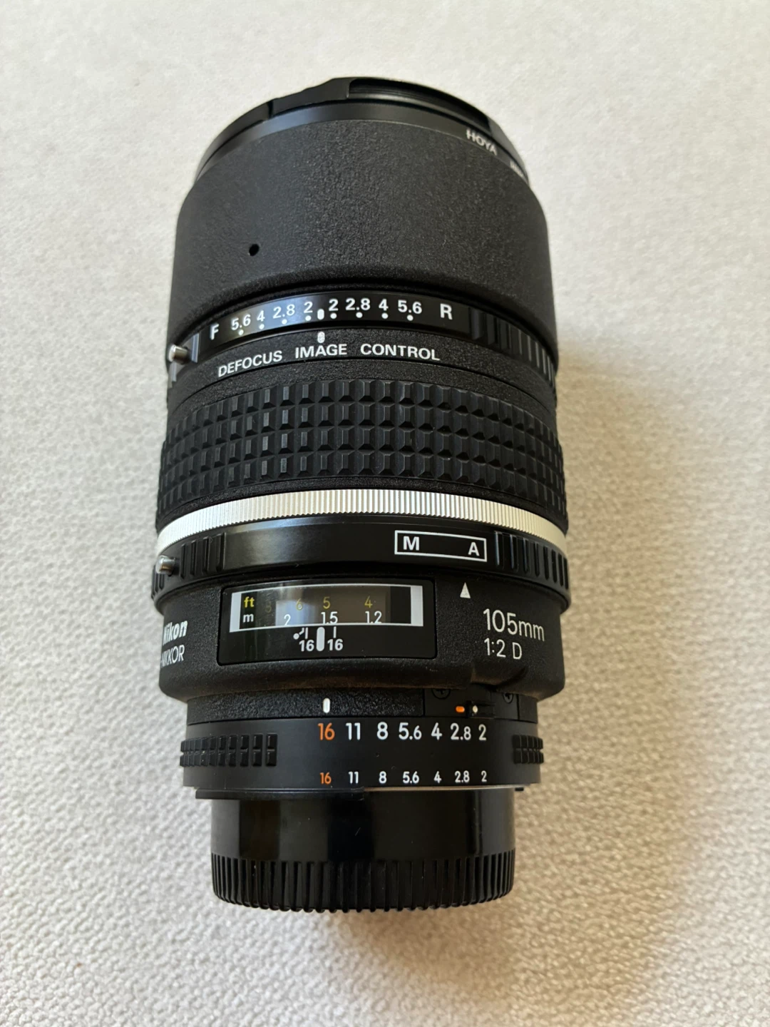 Nikon Lens AF DC-Nikkor 105mm 2D, Made in Japan