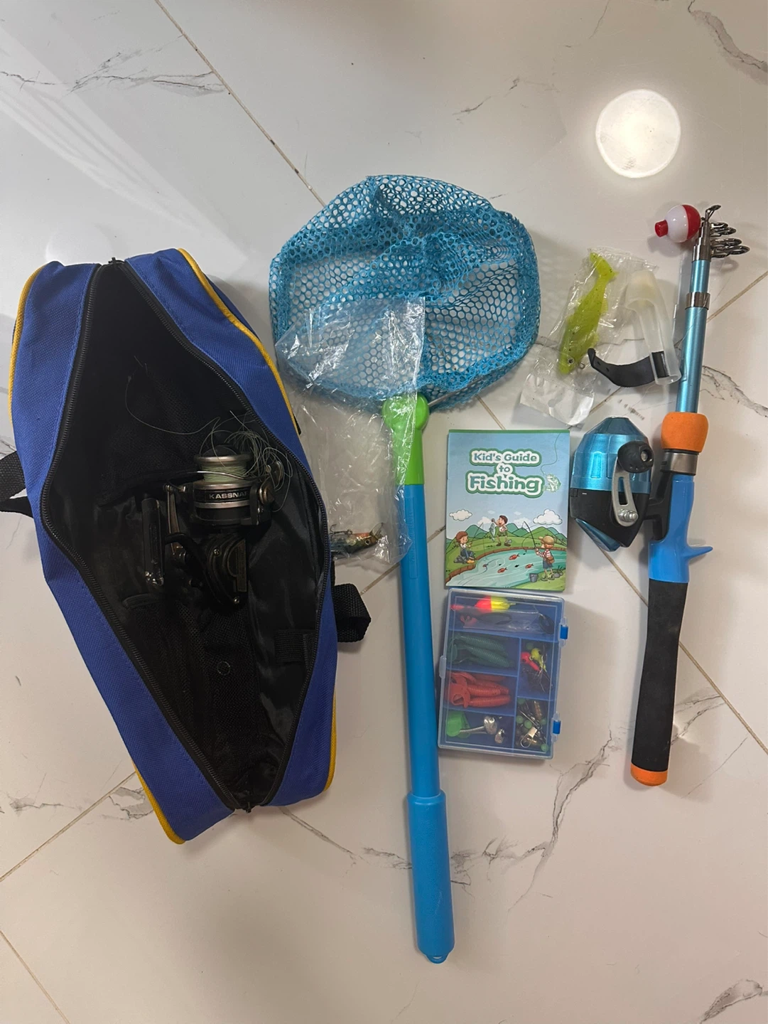 Kids Fishing Rod and Reel Combo Kit