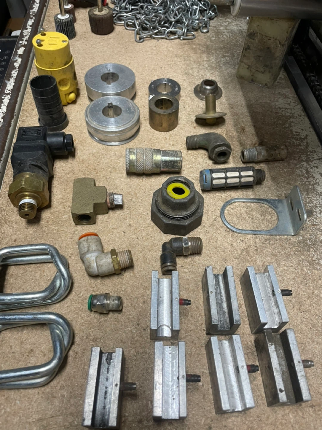 Assorted Industrial Parts & Hardware
