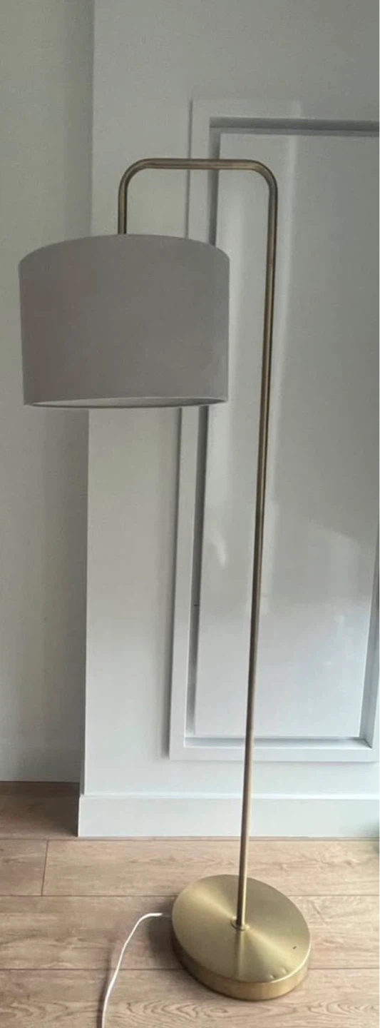 West Elm Floor Lamp with Drum Shade
