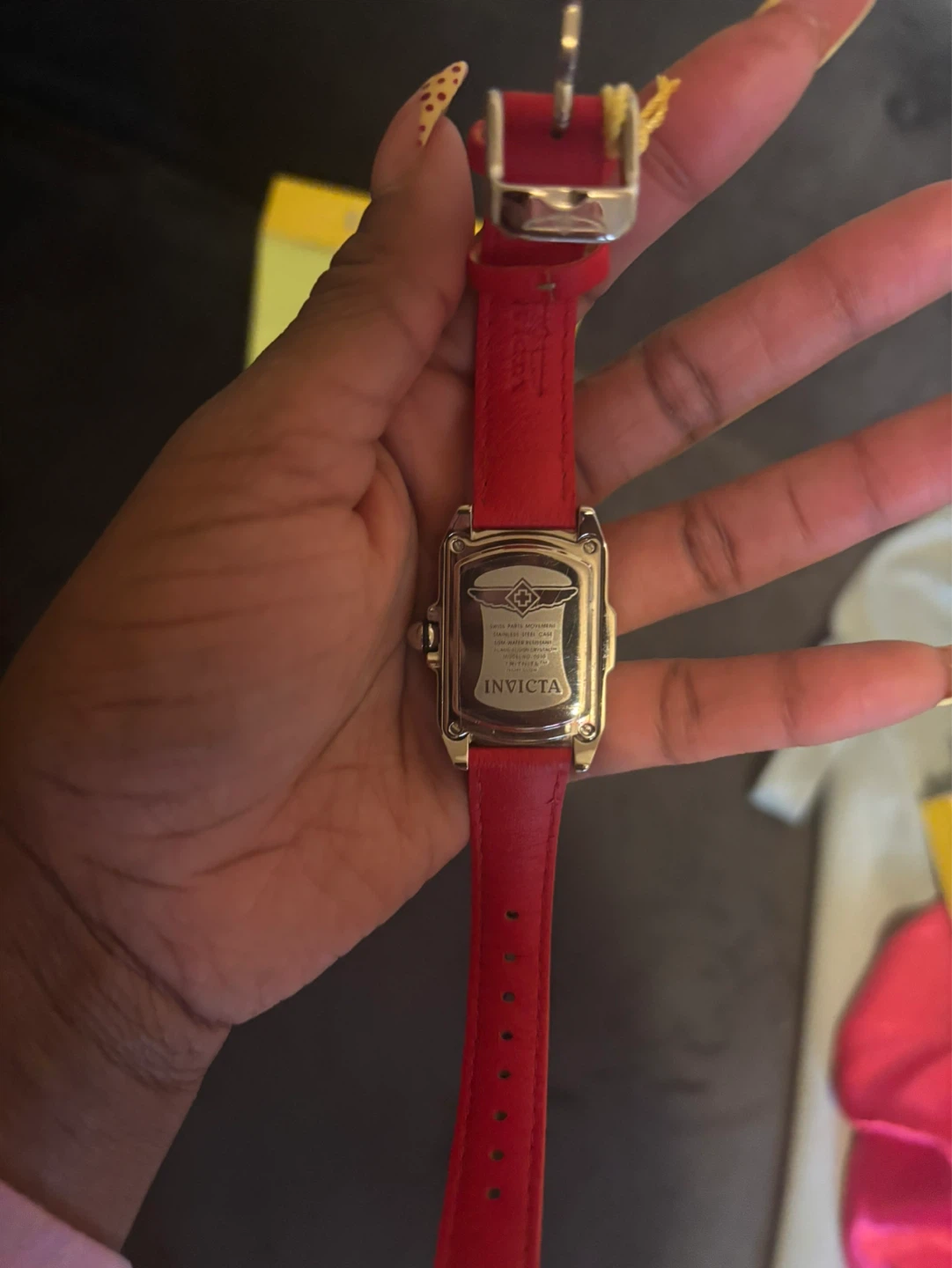 Invicta Women's Watch - Red Leather Band - photo 5
