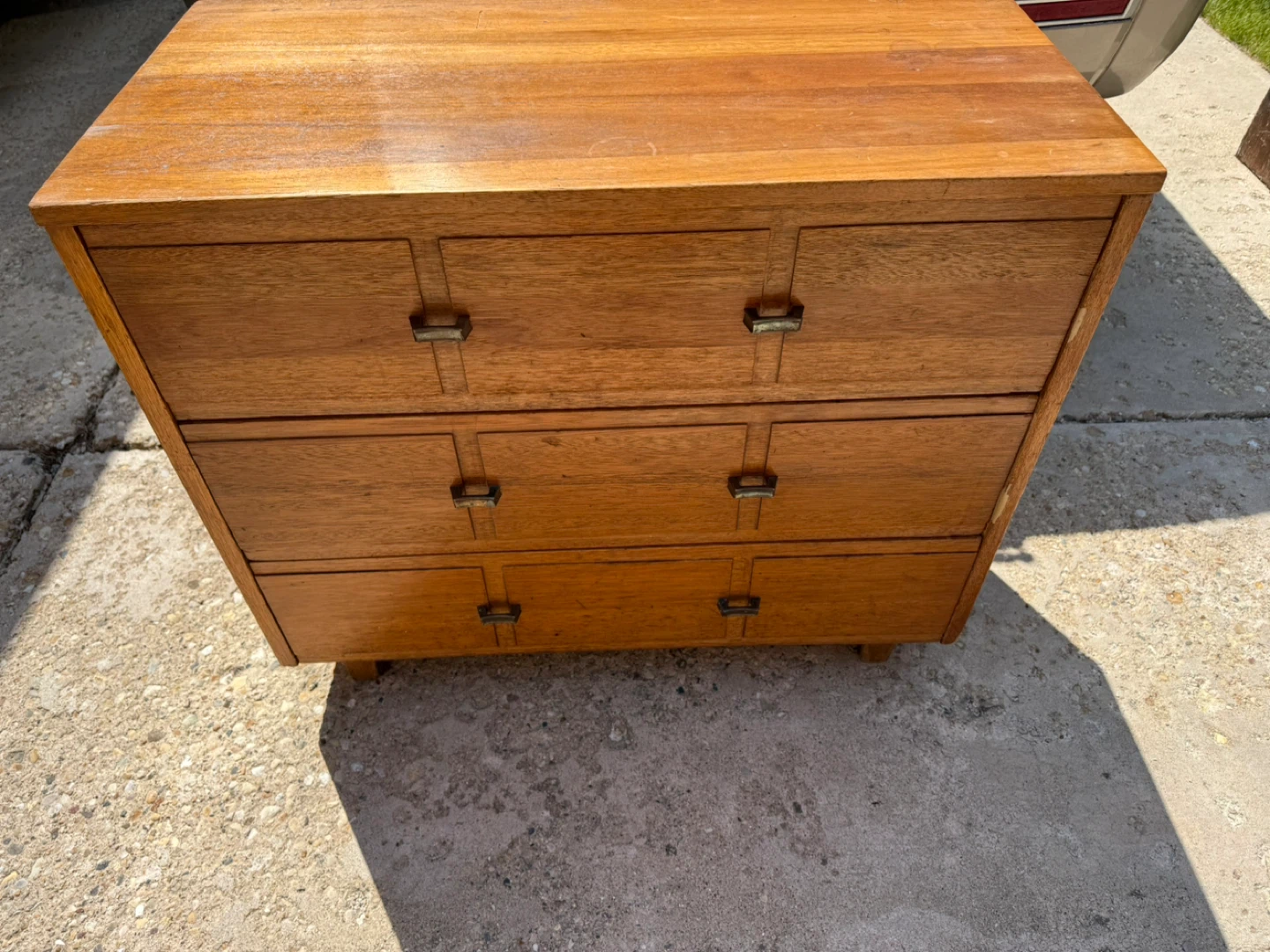 Vintage Wooden Dresser Chest - photo 2