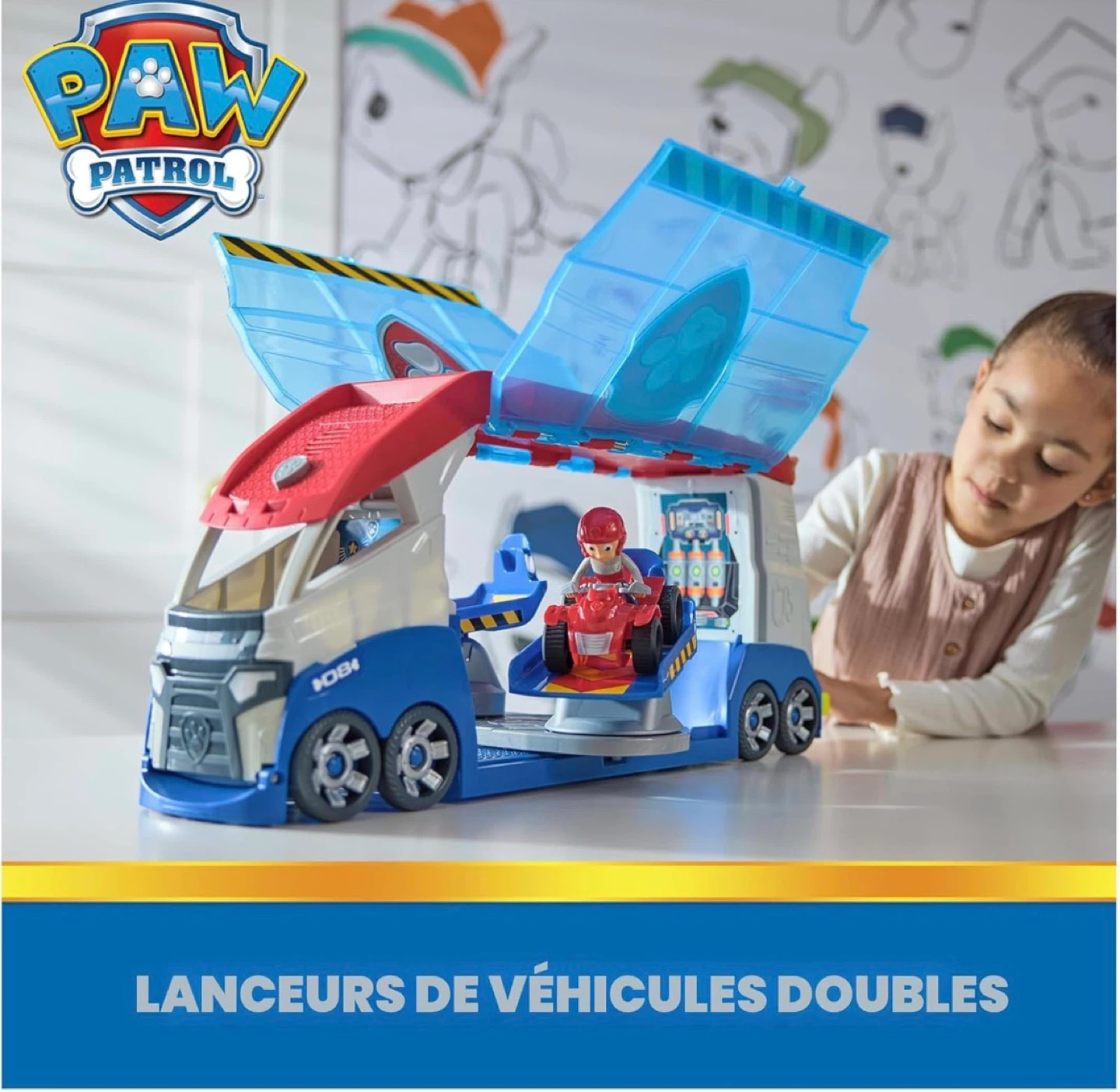PAW Patrol Transforming Paw Patroller- Camion Pat Patrouille - photo 3