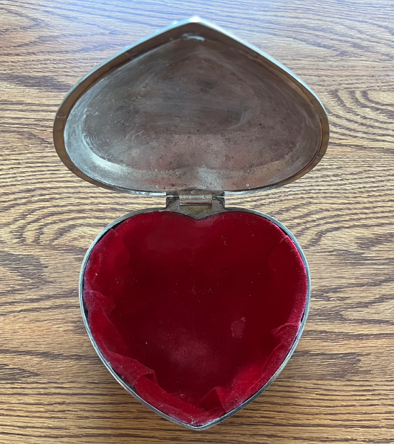 Godinger Heart shaped Silverplate Jewelry Trinket Box - photo 4