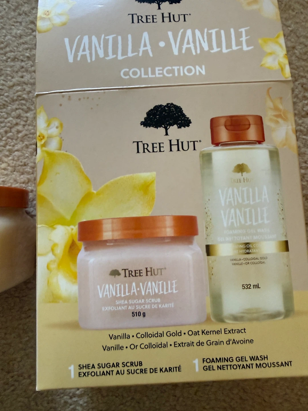 Tree Hut Vanilla Bean Shea Sugar Scrub & Foaming Gel Wash Set - photo 5