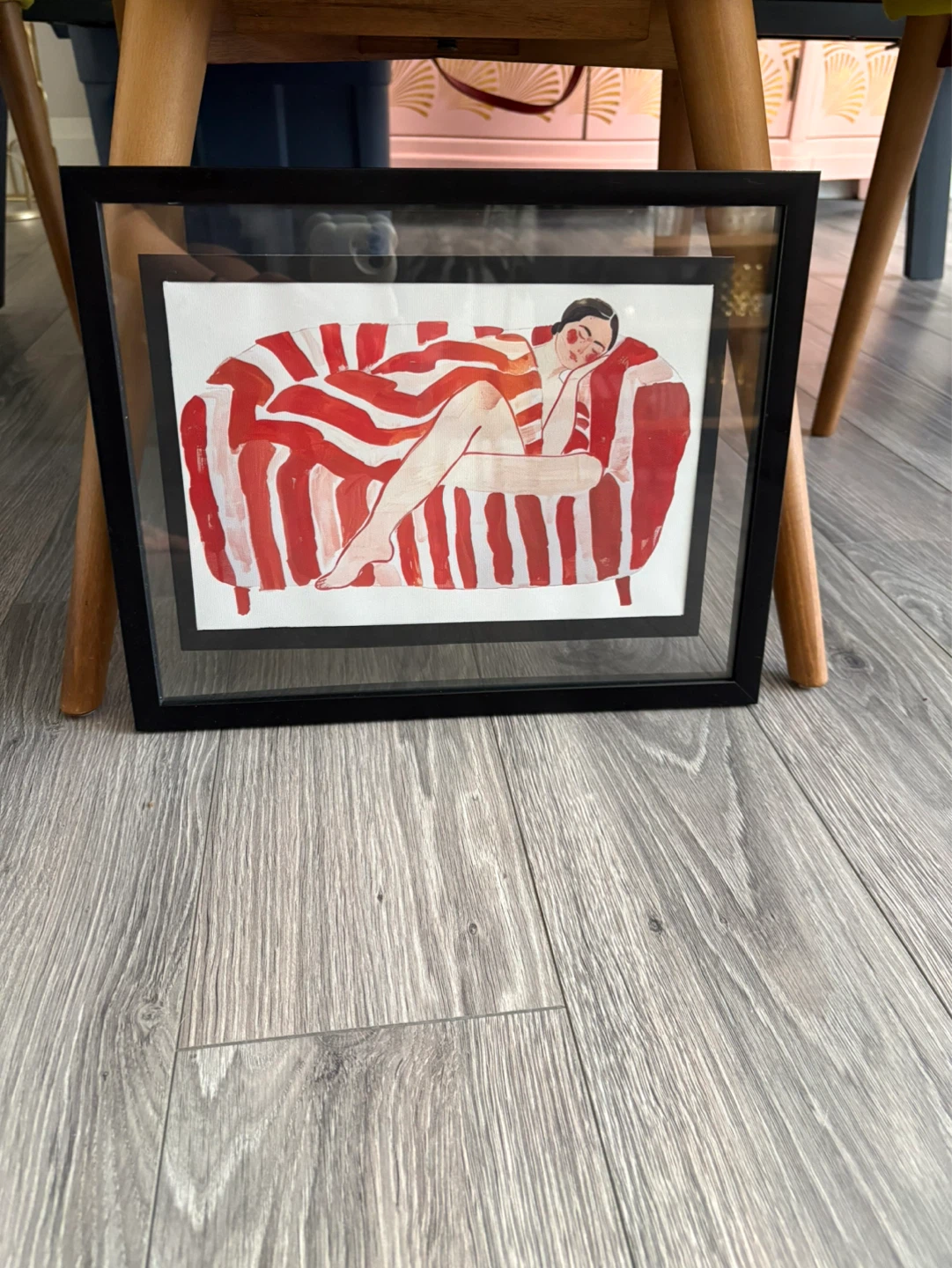 Framed Abstract Art Print