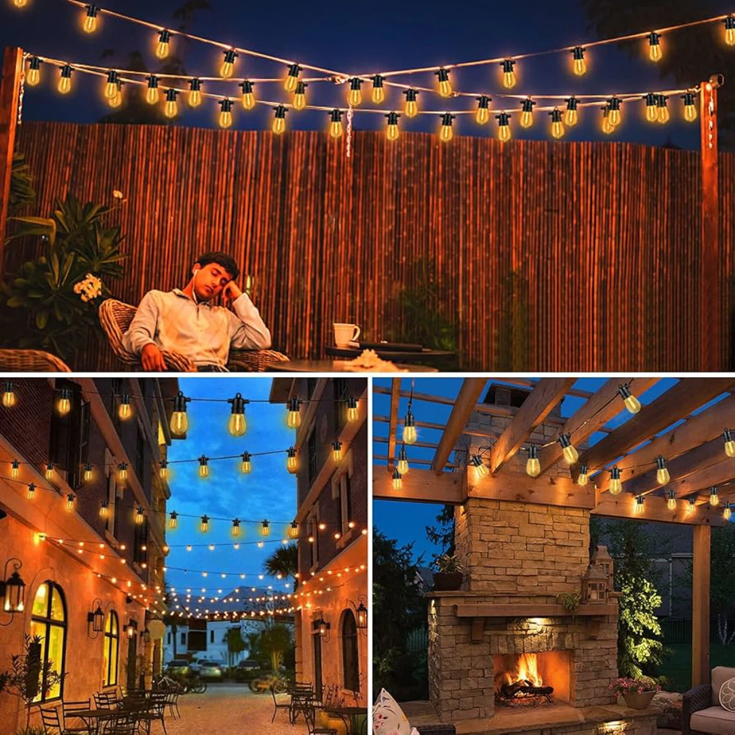 49FT 8 Modes LED String Lights with Remote - photo 5