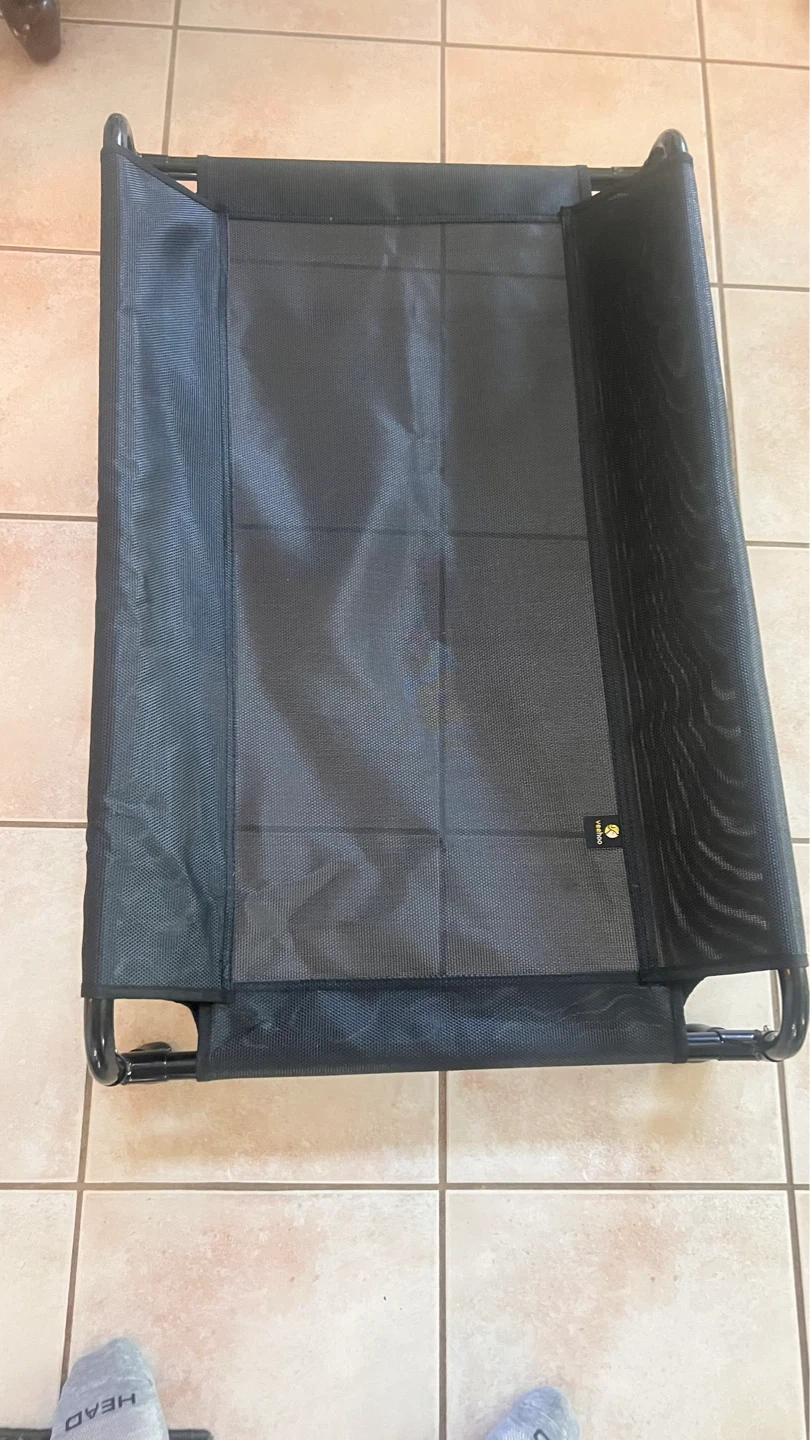 Black Elevated Pet Cot - photo 2