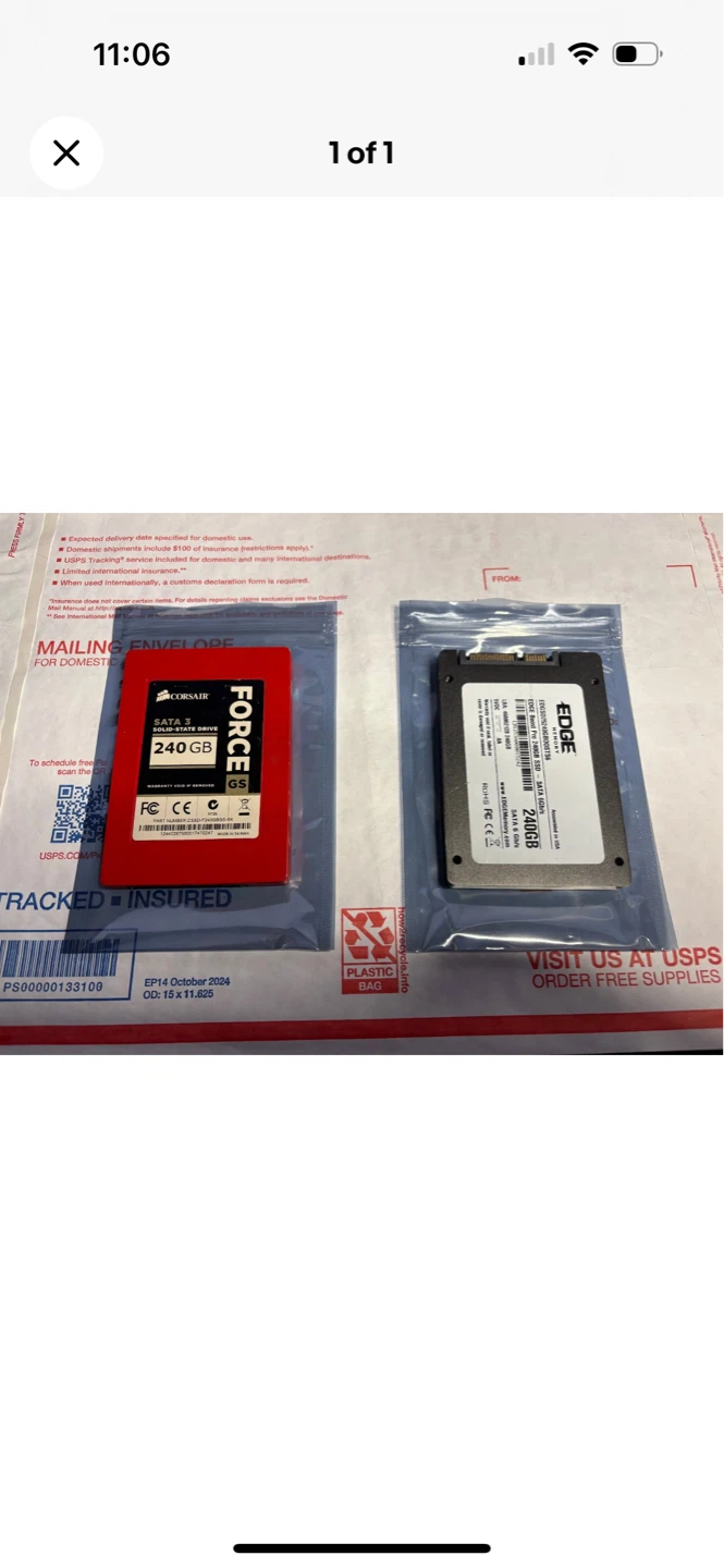 Corsair Force 240GB SATA 3 SSD & EDGE 240GB SATA 6Gb/s SSD