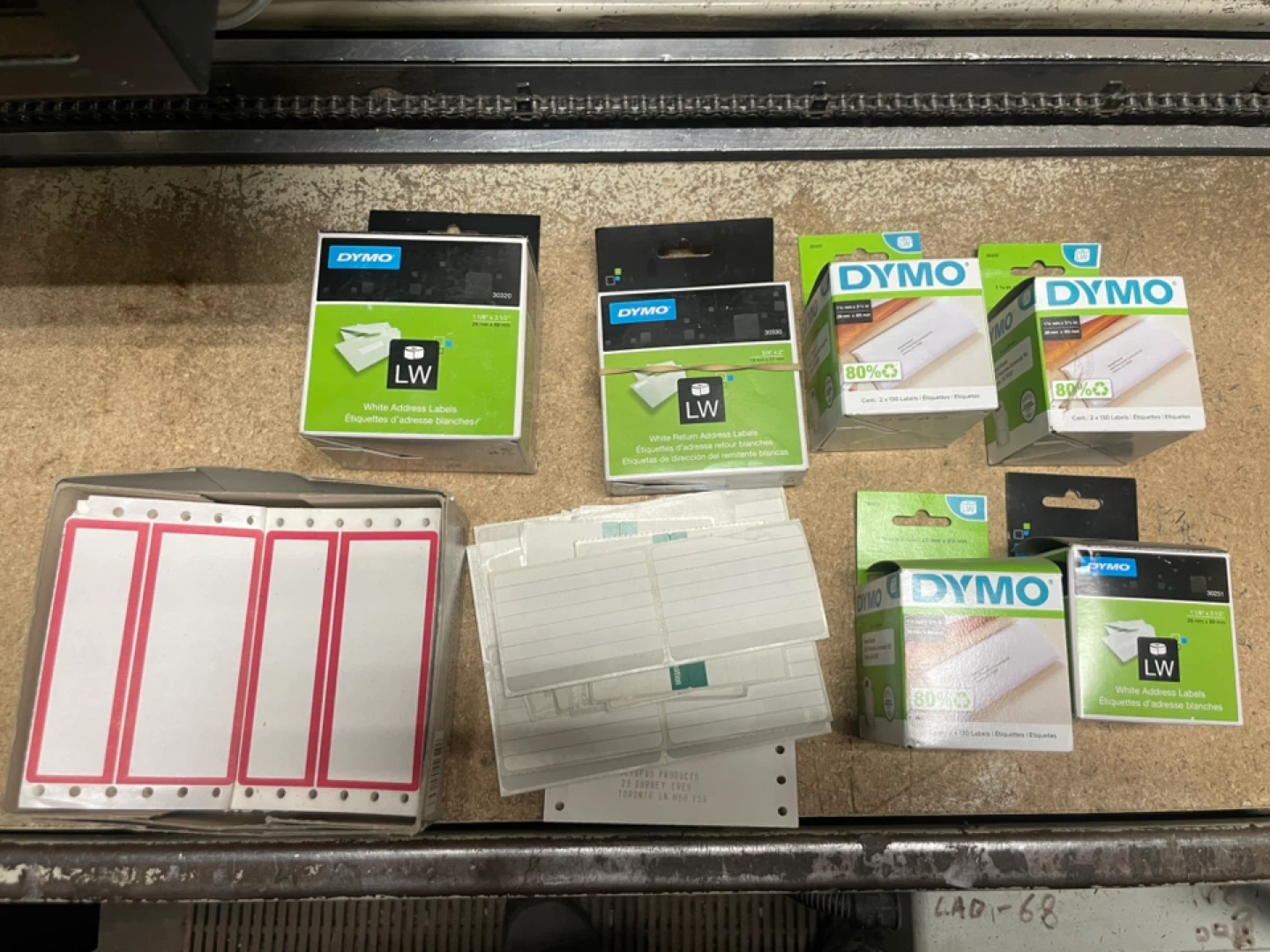 Assorted Office Supplies: Staples, Labels, Pens, Pencils - photo 2