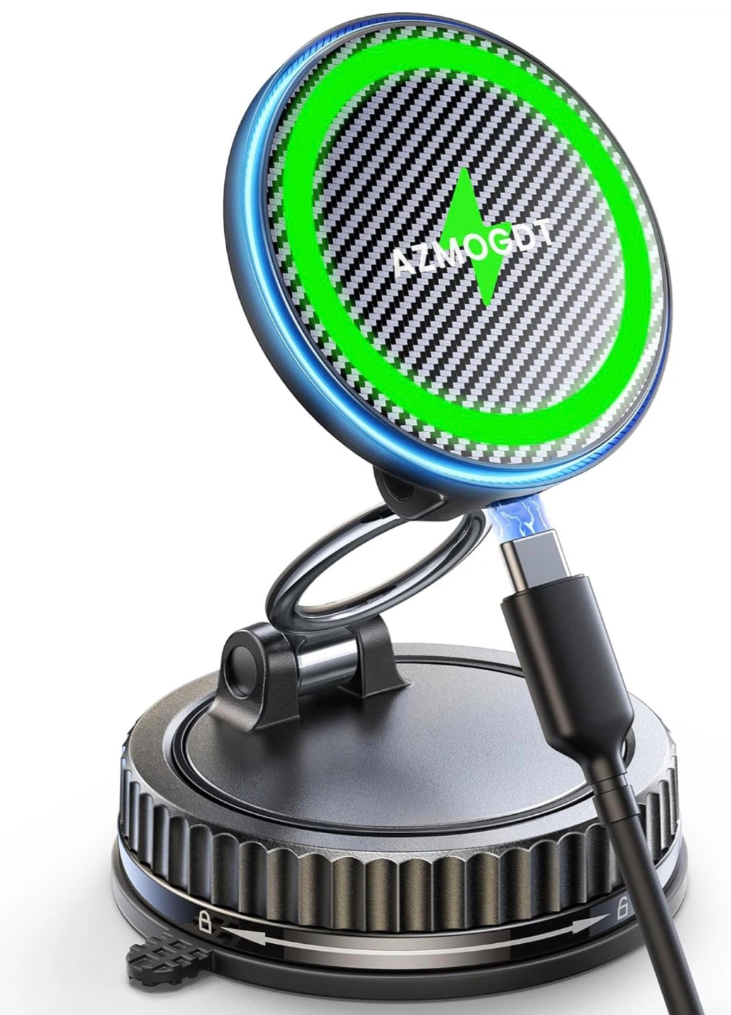 15W Pro Magnetic Wireless Car Charger Mount