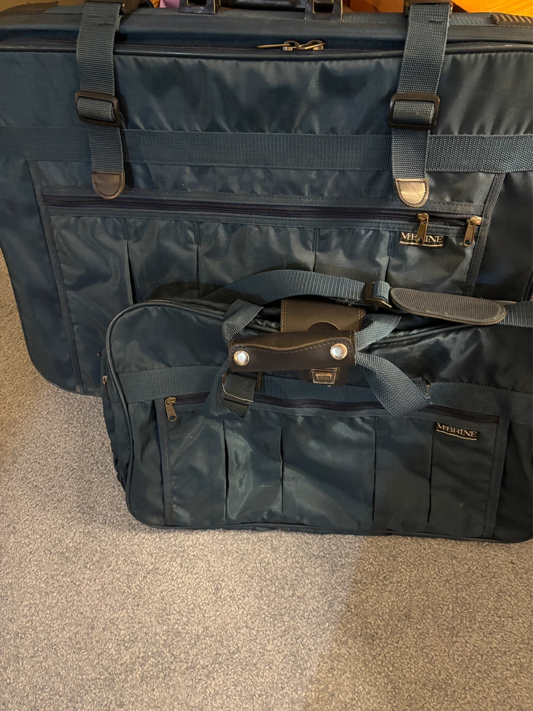 McBride Teal Luggage Set