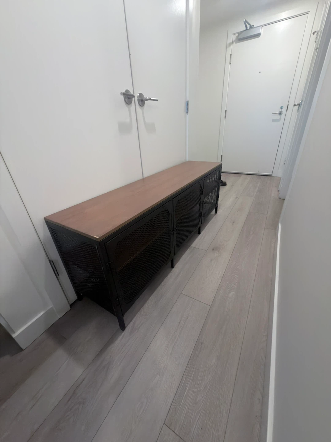 IKEA FJÄLLBO TV bench / media console — black - photo 4