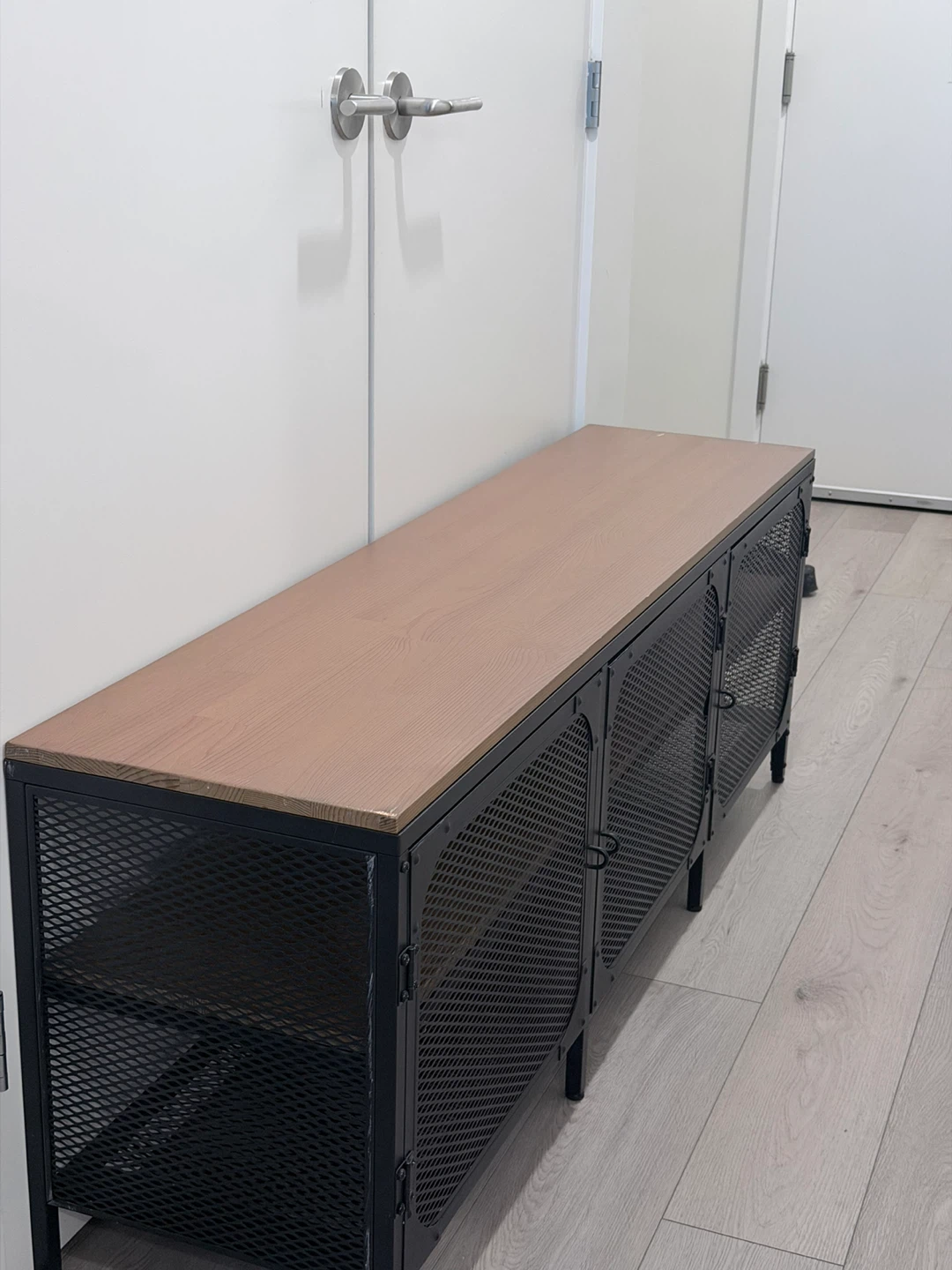 IKEA FJÄLLBO TV bench / media console — black - photo 2