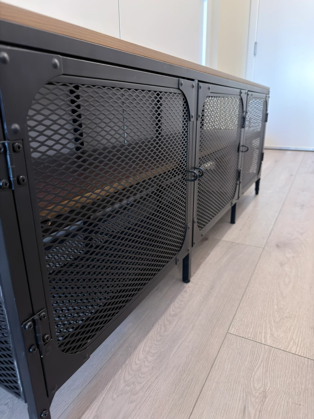 IKEA FJÄLLBO TV bench / media console — black - photo 5