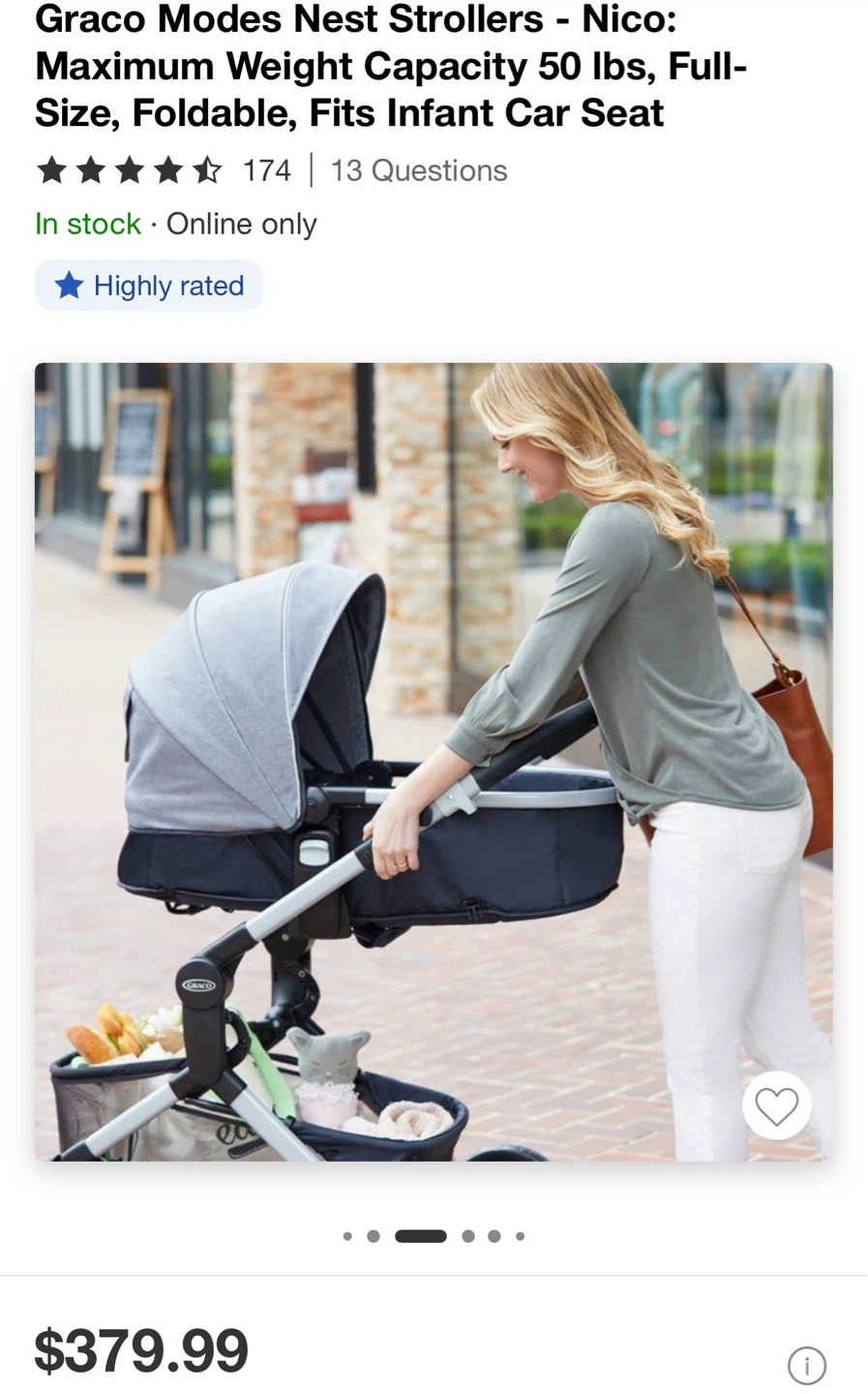Graco Modes Nest Stroller - Nico - photo 3