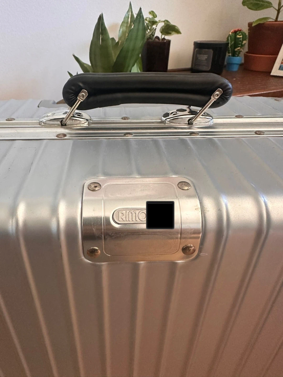 Silver Aluminum Suitcase - photo 2