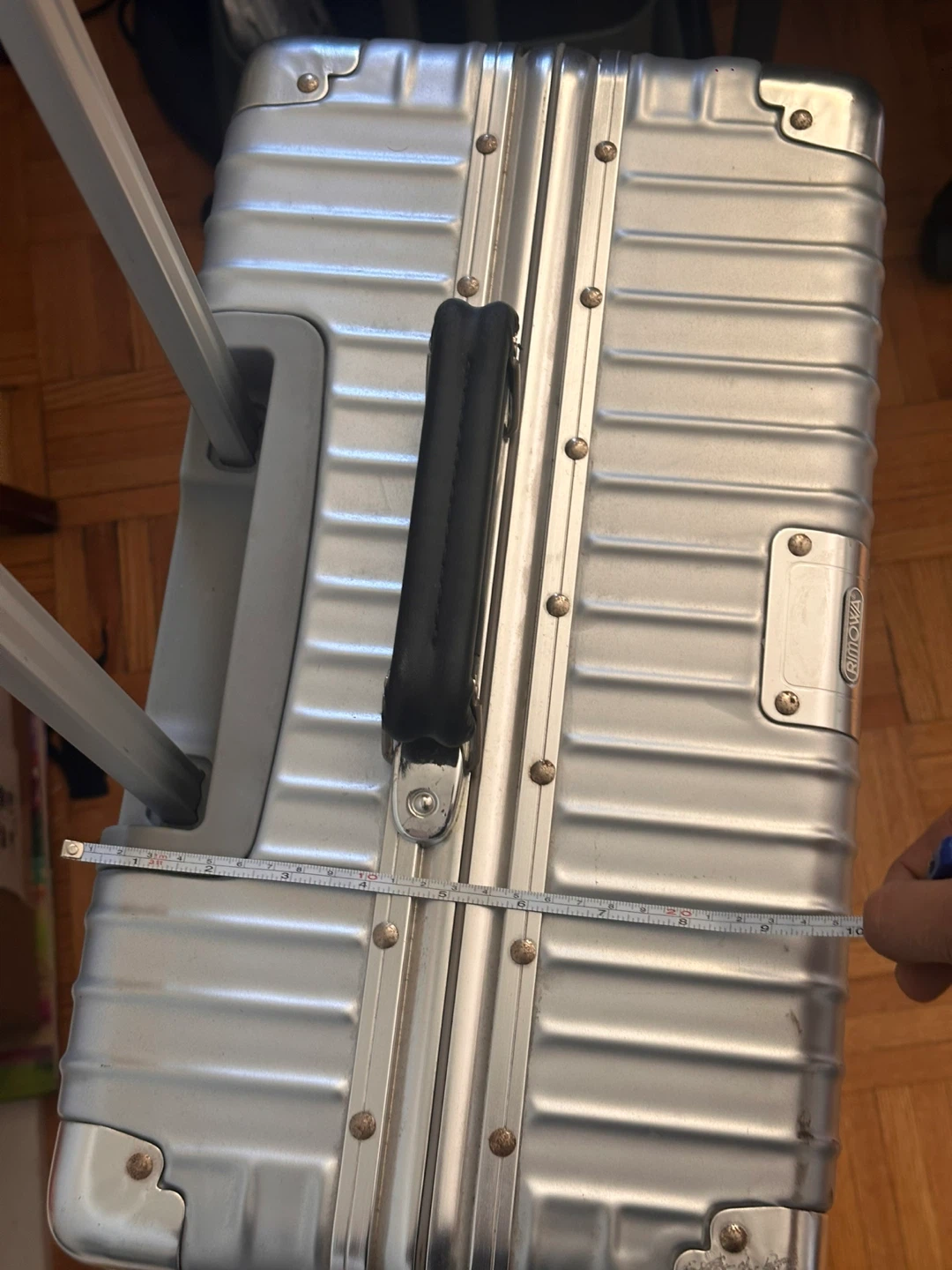 Silver Aluminum Suitcase - photo 4