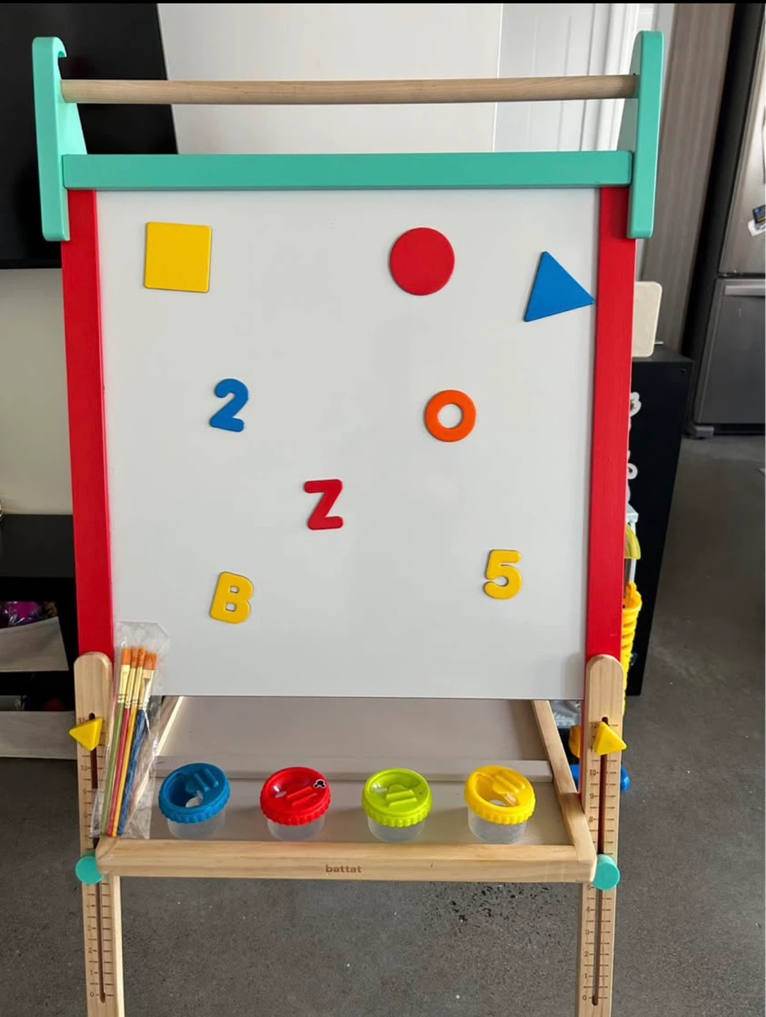 Chevalet d’art en bois  –  Wooden Art Easel