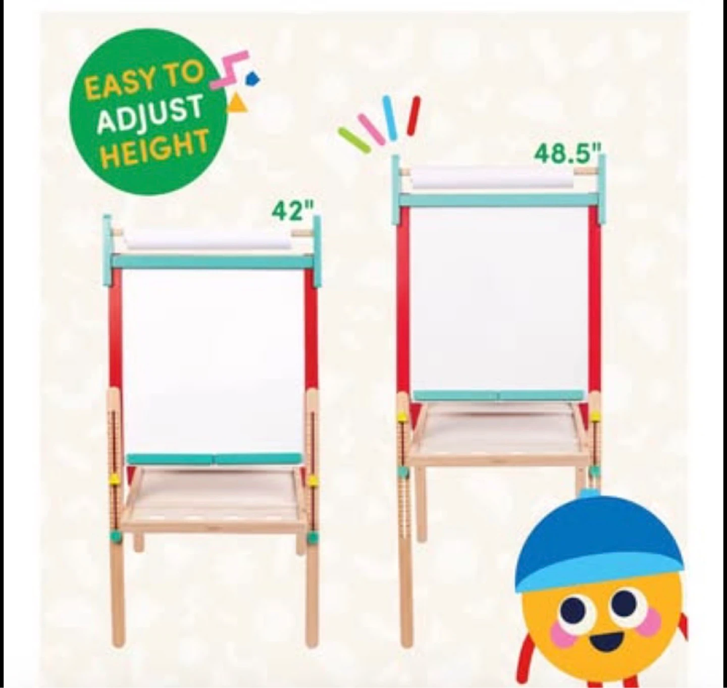 Chevalet d’art en bois  –  Wooden Art Easel - photo 4