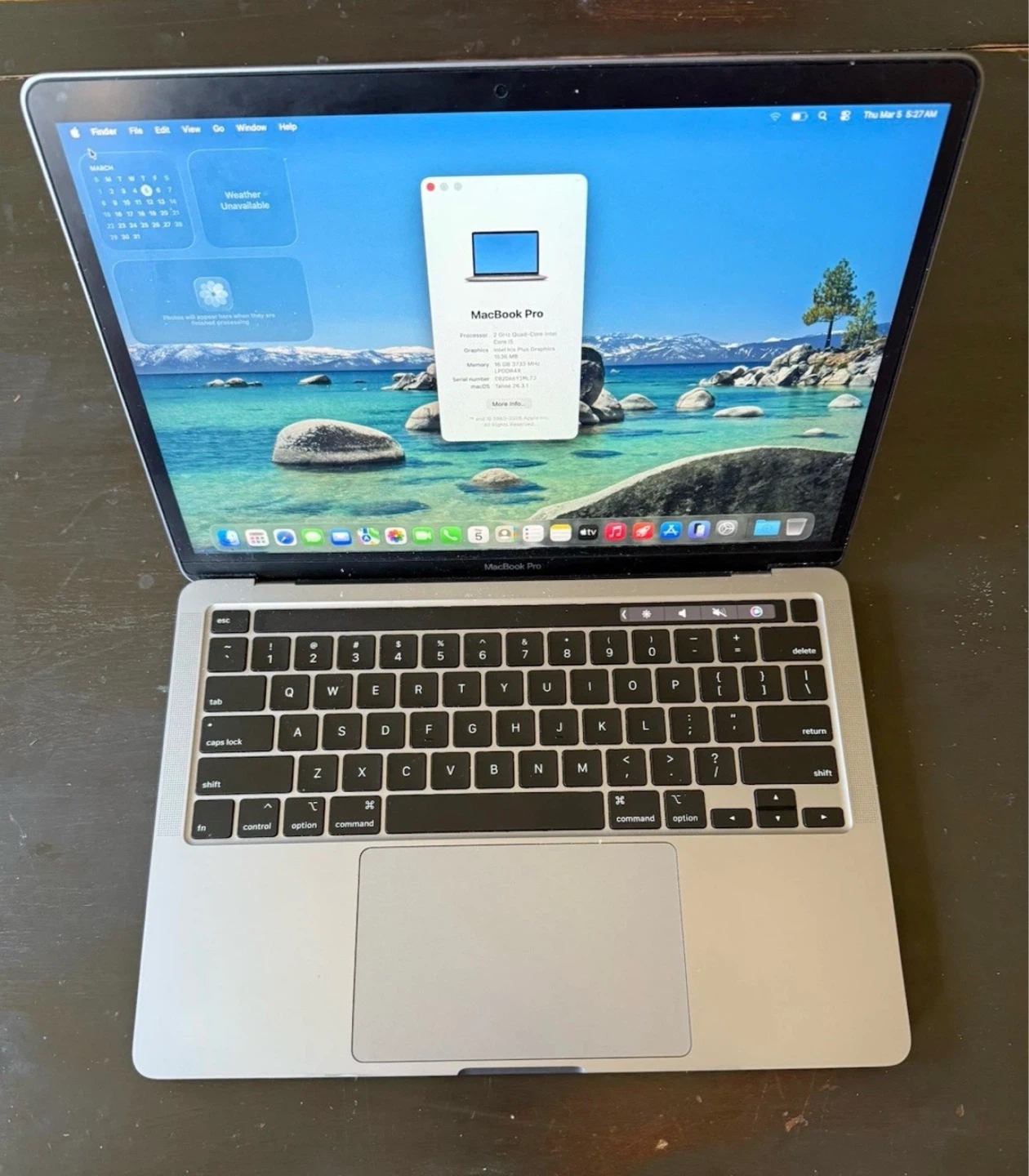 MacBook Pro 13” 2020 1Tb 16gb ram