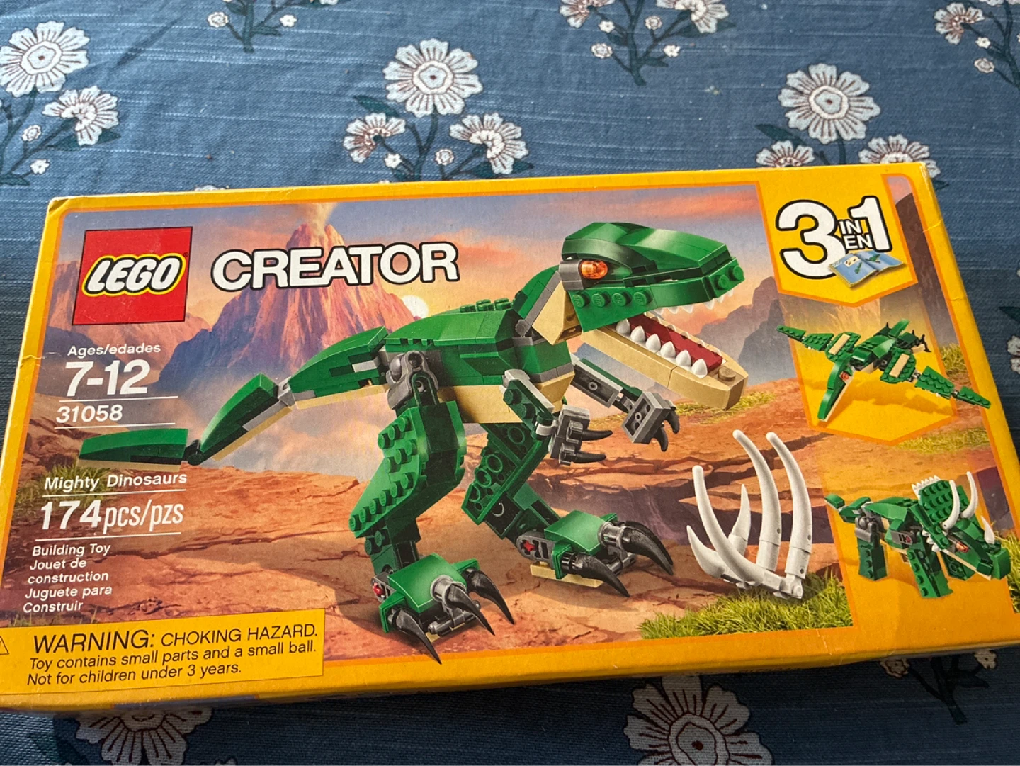 LEGO Creator 31058 Mighty Dinosaurs Set