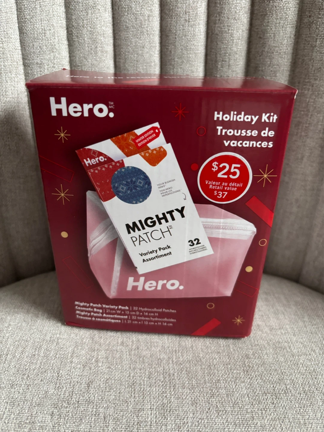 Hero Mighty Patch Variety Pack Holiday Kit - 32 Patches