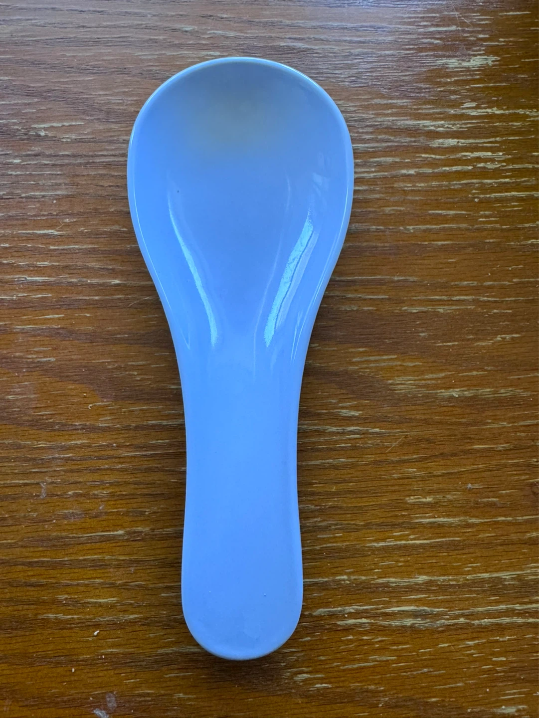 White Milamine Serving Spoon