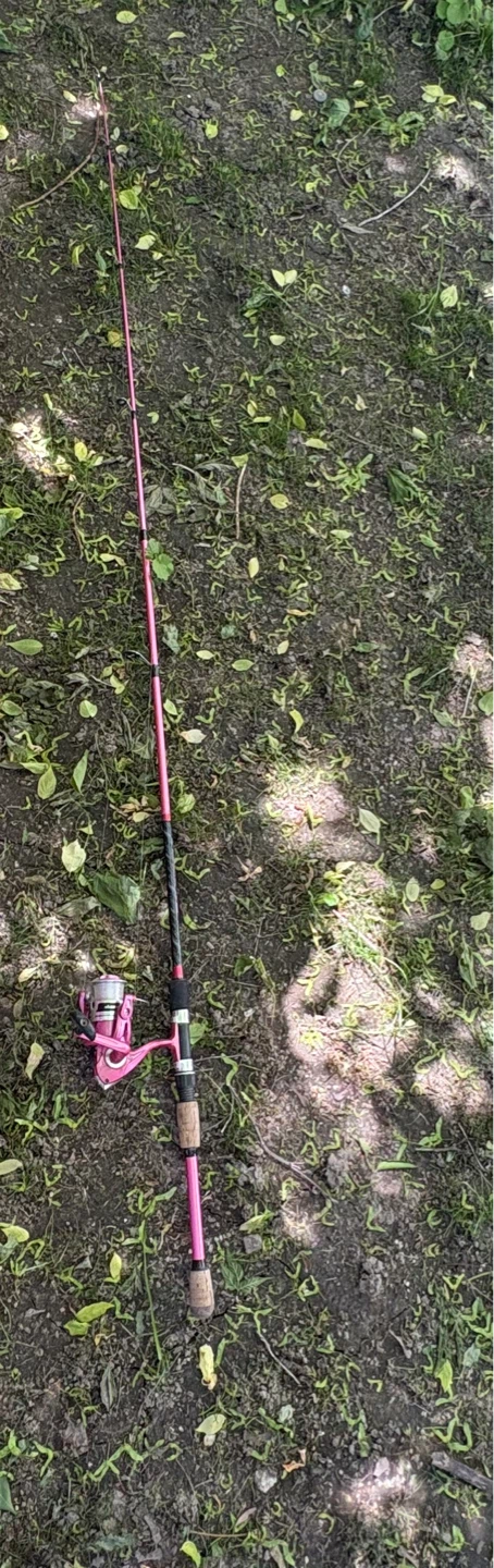 Pink Okuma Fishing Rod and Reel Combo - photo 4