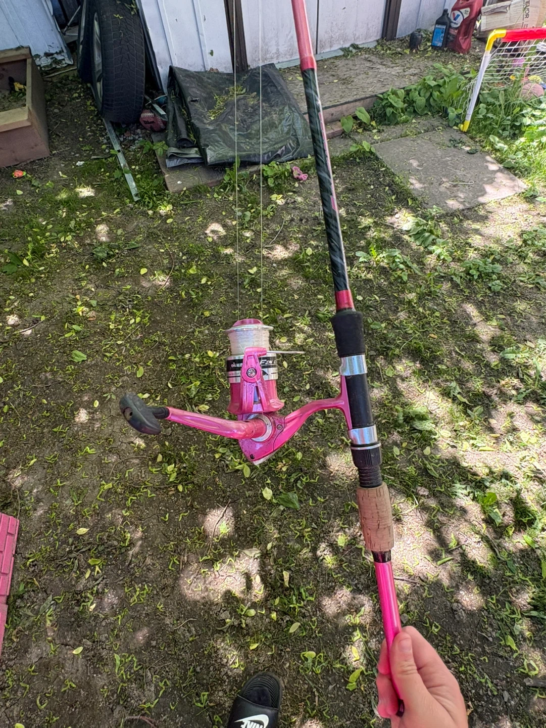 Pink Okuma Fishing Rod and Reel Combo - photo 5