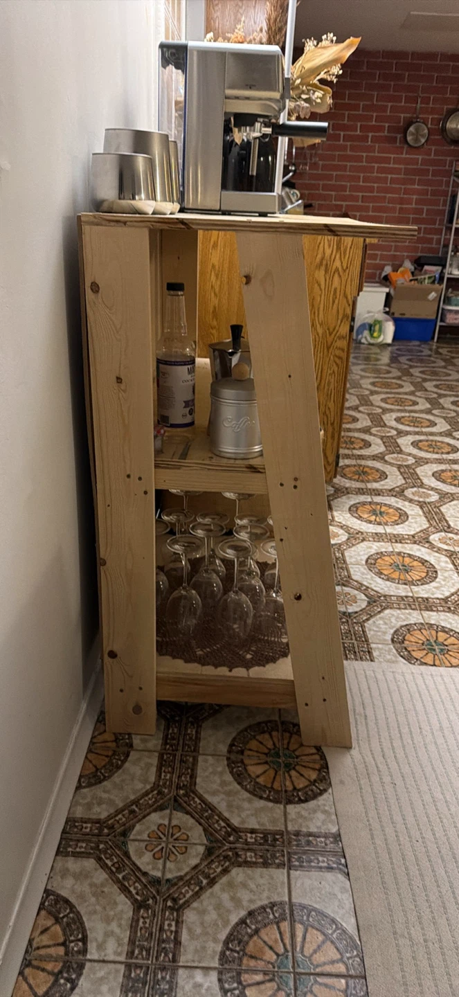 Wooden shelf - photo 3