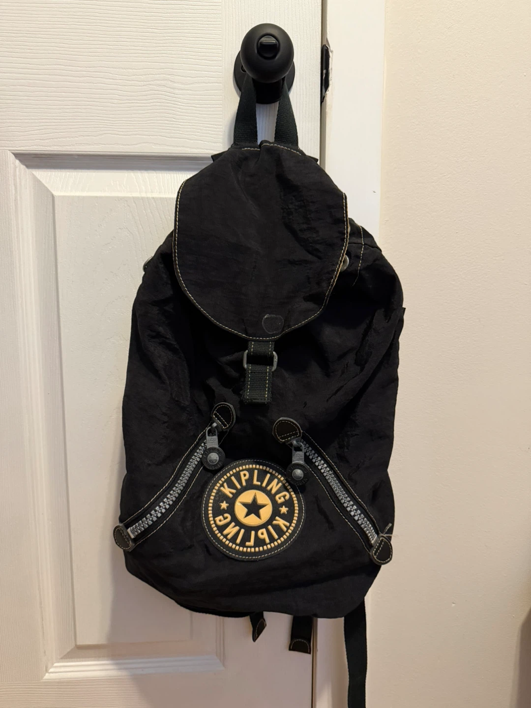Kipling Black Backpack