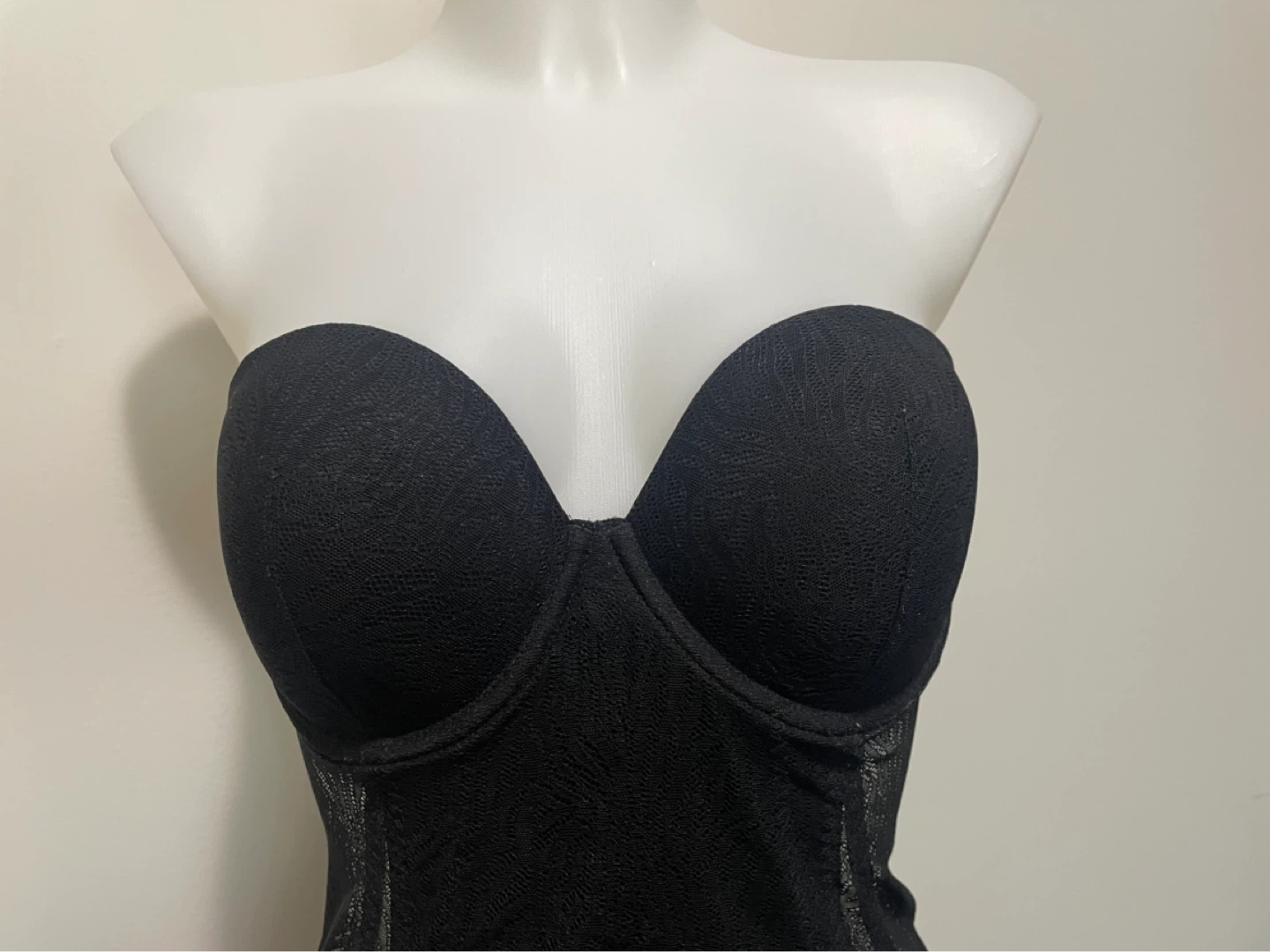 Next- Black Sheer Lace Dress Size 34D - photo 2