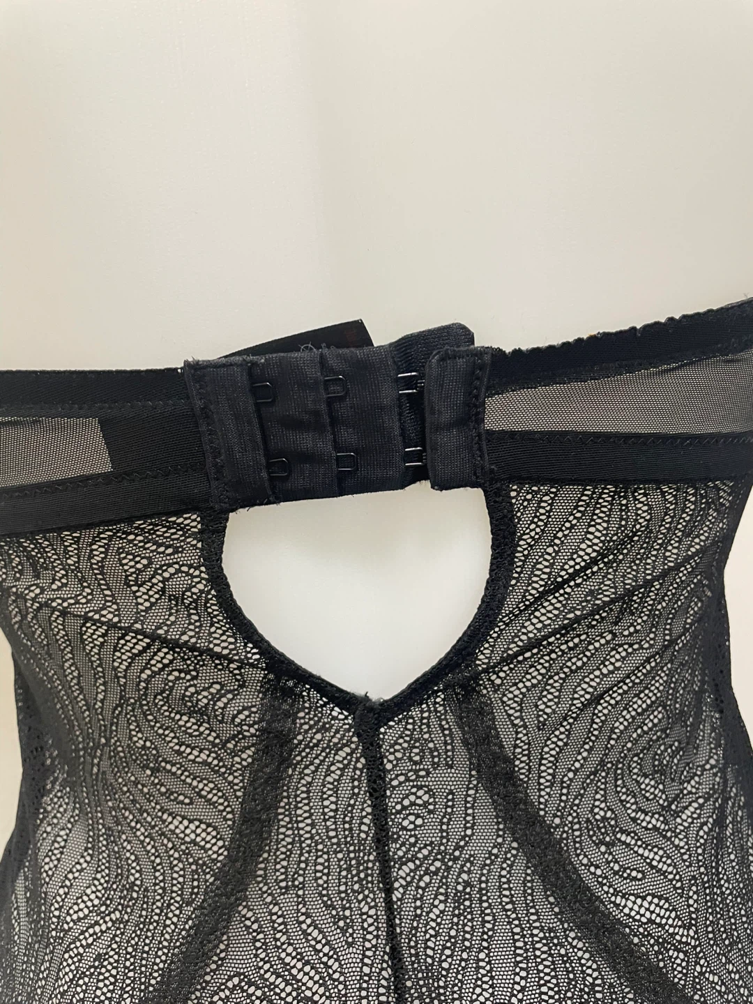 Next- Black Sheer Lace Dress Size 34D - photo 4